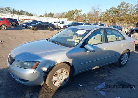 2007 Hyundai Sonata Gls z USA, uszkodzony, nr VIN 5NPET46C47H198469